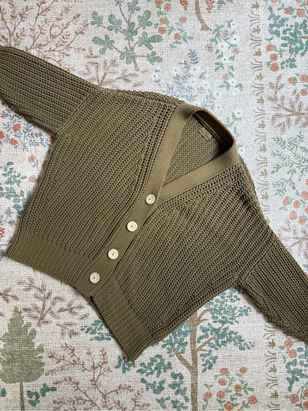 Babaa cardigan no 18 irish moss